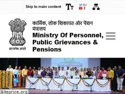 Sites similar to persmin.gov.in