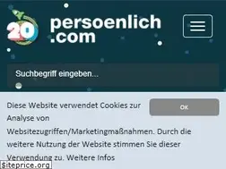 Sites similar to persoenlich.com