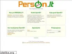 Sites similar to person.lt