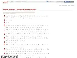 Sites similar to person.yasni.com