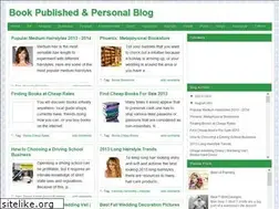 Sites similar to personal-book-published.blogspot.com