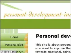 Sites similar to personal-development-inside-out.com