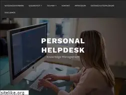 Sites similar to personal-helpdesk.com
