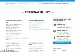 Sites similar to personal-injury.lawyers.com