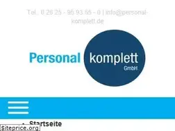 Sites similar to personal-komplett.com