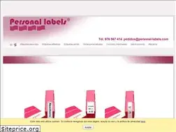 Sites similar to personal-labels.es