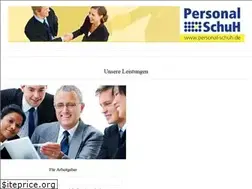 Sites similar to personal-schuh.de