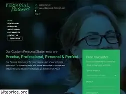 Sites similar to personal-statement.com