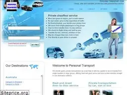 Sites similar to personal-transport.com
