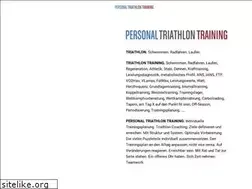 Sites similar to personal-triathlon-training.de