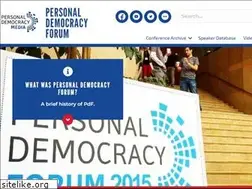 Sites similar to personaldemocracy.com