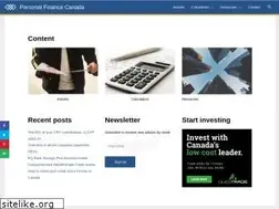 Sites similar to personalfinancecanada.ca