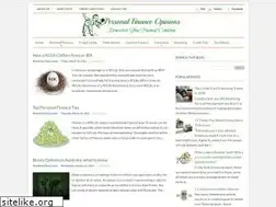 Sites similar to personalfinanceopinions.com