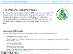 Sites similar to personalgenomes.org