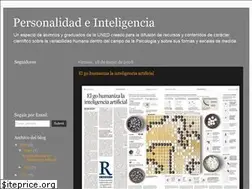 Sites similar to personalidadeinteligenciauned.blogspot.com