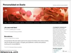 Sites similar to personalidadenduelo.wordpress.com