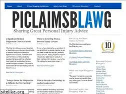 Sites similar to personalinjuryclaimsblawg.com