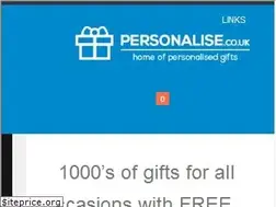 Sites similar to personalise.co.uk