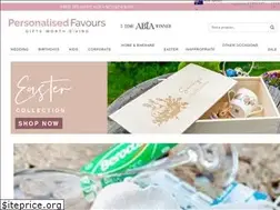Sites similar to personalisedfavours.com.au