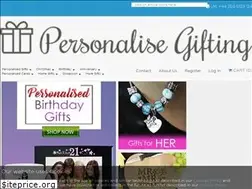 Sites similar to personalisegifting.com