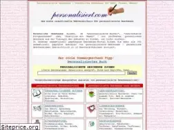 Sites similar to personalisiert.com