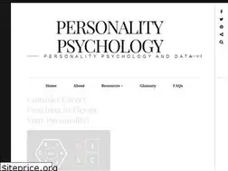 Sites similar to personality-psychology.com