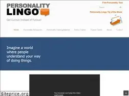 Sites similar to personalitylingo.com
