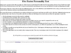 Sites similar to personalitytest.org.uk