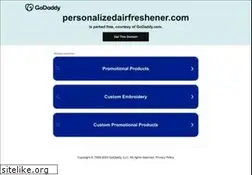 Sites similar to personalizedairfreshener.com