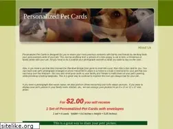 Sites similar to personalizedpetcards.com