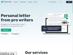 Sites similar to personalletter.net
