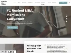 Sites similar to personalmbacoach.com