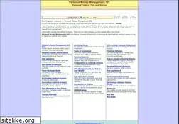 Sites similar to personalmoneymanagement101.com