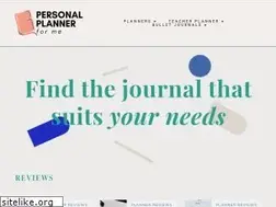 Sites similar to personalplannerforme.com
