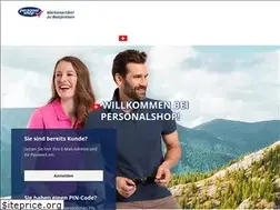 Sites similar to personalshop.ch