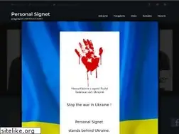 Sites similar to personalsignet.cz