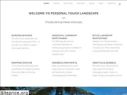 Sites similar to personaltouchlandscape.com