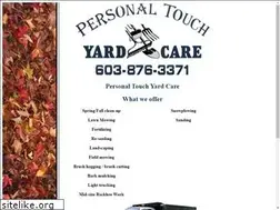 Sites similar to personaltouchyardcare.com