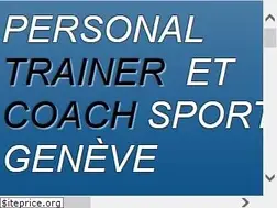 Sites similar to personaltrainergeneve.ch