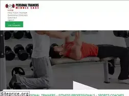Sites similar to personaltrainersme.com