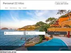 Sites similar to personalvillas.com