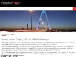 Sites similar to personalwiki.de