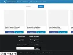 Sites similar to personasperdidas.org.ar