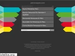 Sites similar to personasperu.com