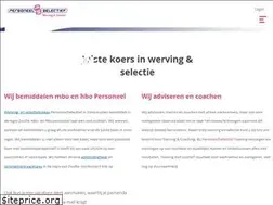 Sites similar to personeelselectief.nl