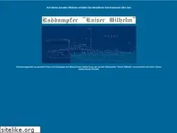 Sites similar to personenraddampfer.de
