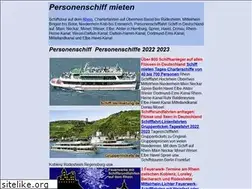 Sites similar to personenschiff.de