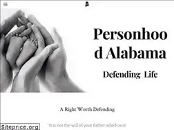 Sites similar to personhoodal.com