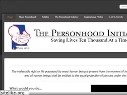 Sites similar to personhoodinitiative.com