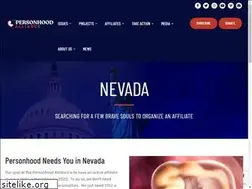 Sites similar to personhoodnv.com